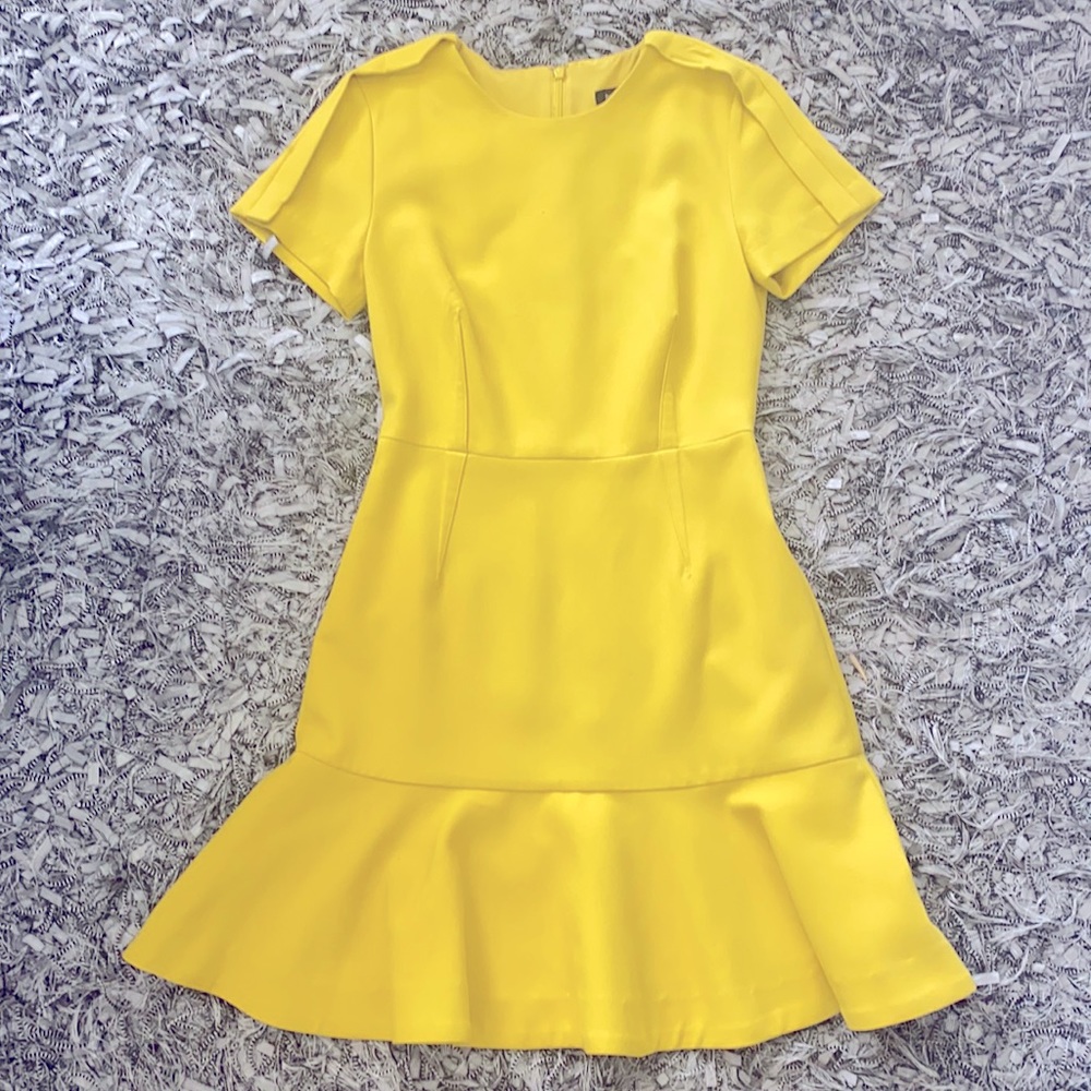 Green/yellow Banana Republic Dress Size 0
